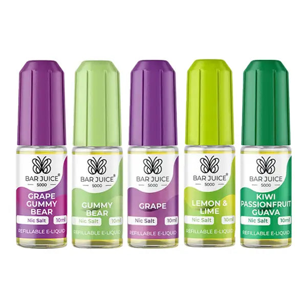 15mg Bar Juice 5000 Nic Salts 10ml (40VG/60PG) - Vaping Products