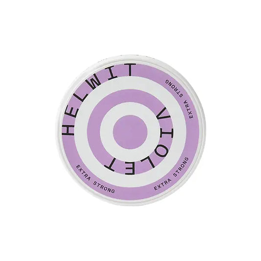 15mg HELWIT Extra Strong Violet Nicotine Pouches - 20 Pouches - Smoking Products