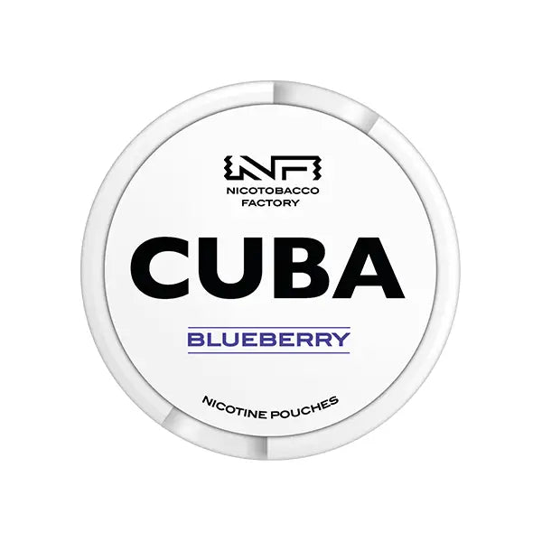 16mg CUBA White Nicotine Pouches - 25 Pouches - Smoking Products