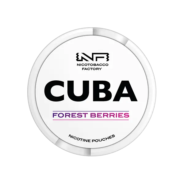 16mg CUBA White Nicotine Pouches - 25 Pouches - Smoking Products