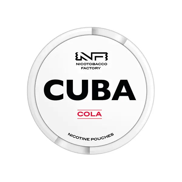 16mg CUBA White Nicotine Pouches - 25 Pouches - Smoking Products