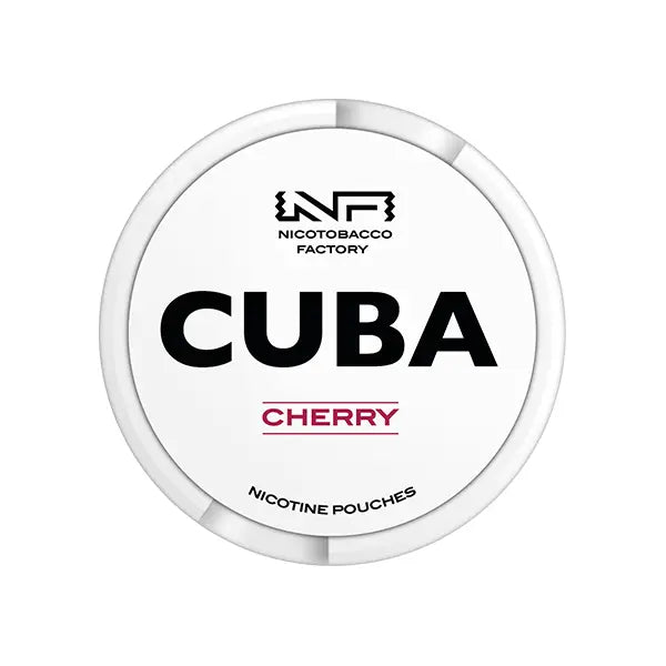 16mg CUBA White Nicotine Pouches - 25 Pouches - Smoking Products