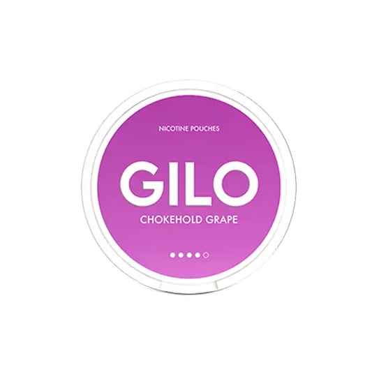 16mg GILO Nicotine Pouch Chokehold Grape - 20 Pouches - Fulfilment