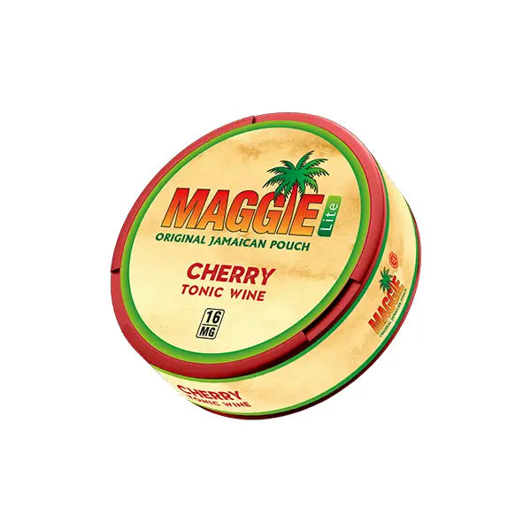 16mg Maggie Lite Nicotine Pouches - 20 Pouches - Cherry Tonic Wine - Smoking Products