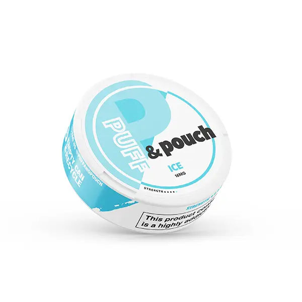 16mg Puff & Pouch Snus Nicotine Pouches - 20 Pouches - 5 Flavours - ICE - Smoking Products