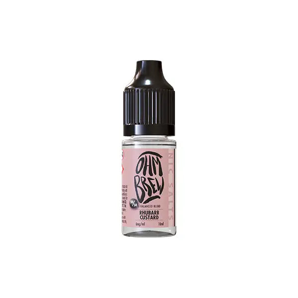 18mg Ohm Brew Balanced Blend 10ml Nic Salts (50VG/50PG) - Vaping Products