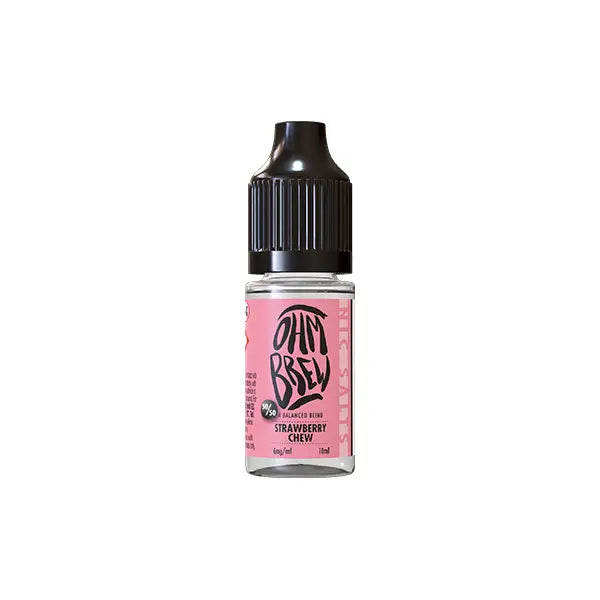 18mg Ohm Brew Balanced Blend 10ml Nic Salts (50VG/50PG) - Vaping Products