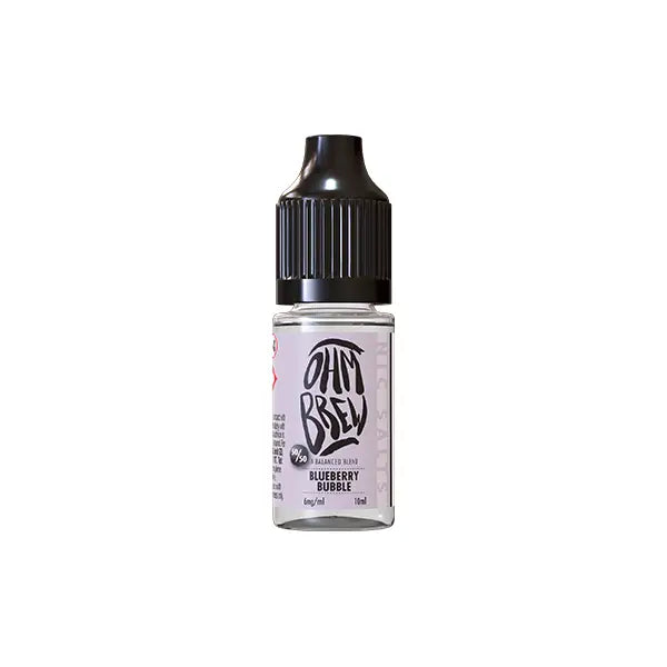 18mg Ohm Brew Balanced Blend 10ml Nic Salts (50VG/50PG) - Vaping Products