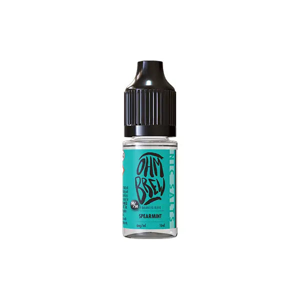 18mg Ohm Brew Balanced Blend 10ml Nic Salts (50VG/50PG) - Vaping Products