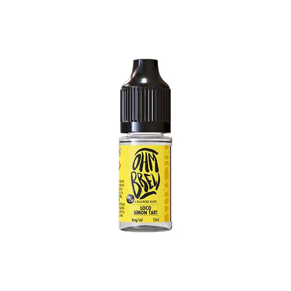18mg Ohm Brew Balanced Blend 10ml Nic Salts (50VG/50PG) - Vaping Products