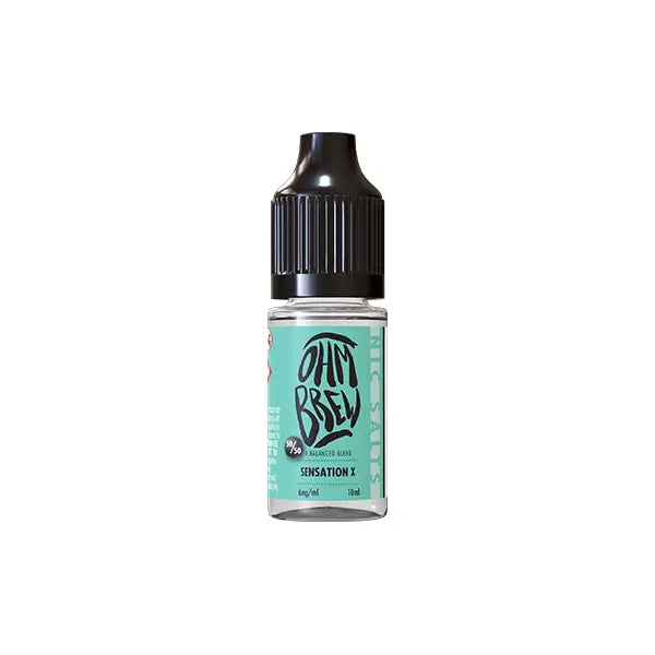 18mg Ohm Brew Balanced Blend 10ml Nic Salts (50VG/50PG) - Vaping Products