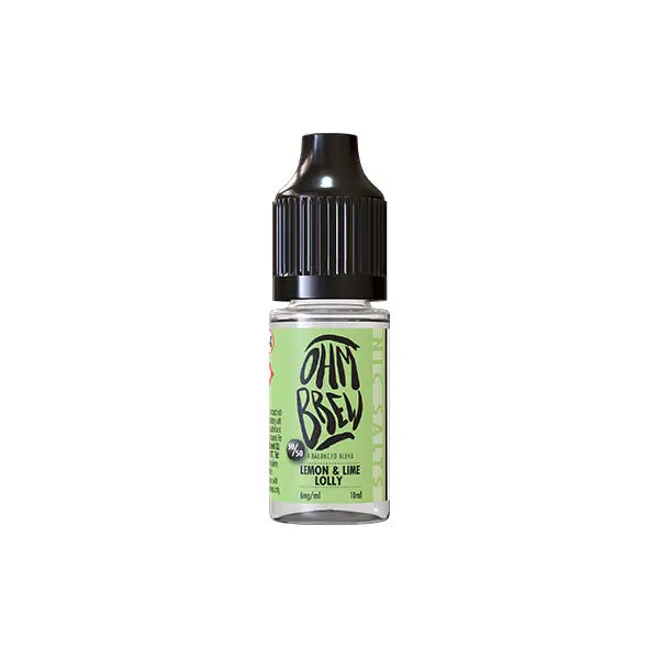 18mg Ohm Brew Balanced Blend 10ml Nic Salts (50VG/50PG) - Vaping Products