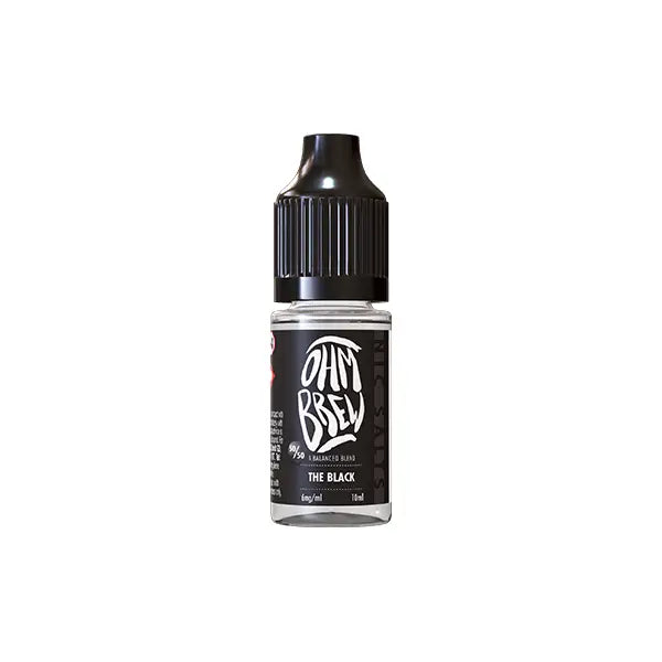 18mg Ohm Brew Balanced Blend 10ml Nic Salts (50VG/50PG) - Vaping Products