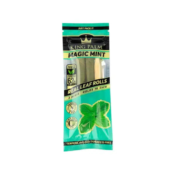 2 King Palm Mini Rolls - Smoking Products