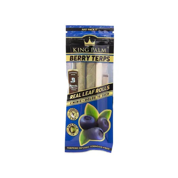 2 King Palm Mini Rolls - Smoking Products