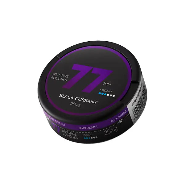 20mg 77 Slim Medium Nicotine Pouches - 20 Pouches - Smoking Products