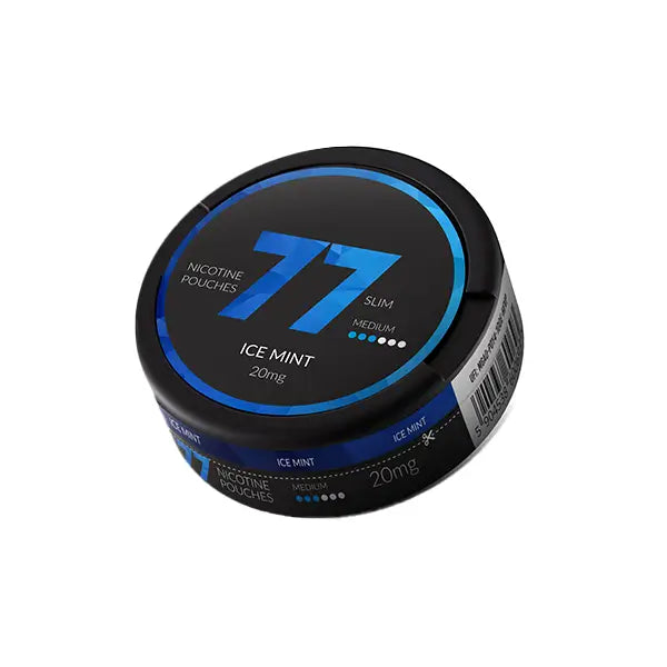 20mg 77 Slim Medium Nicotine Pouches - 20 Pouches - Smoking Products