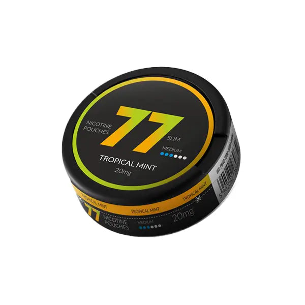 20mg 77 Slim Medium Nicotine Pouches - 20 Pouches - Smoking Products