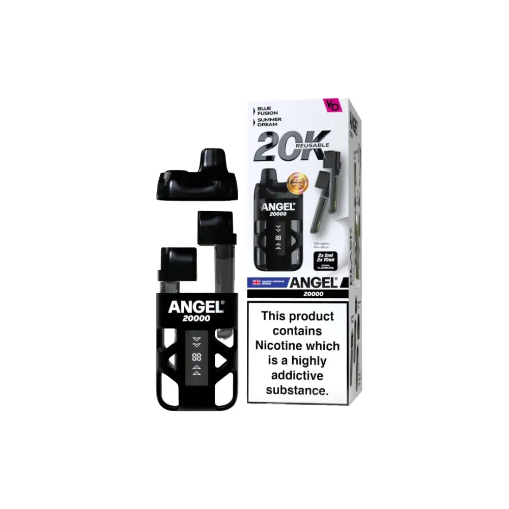 20mg Angel 20000 by Vapes Bars Duel Prefilled Pod Vape Kit 20000 Puffs - Vaping Products