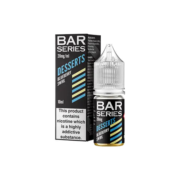 20mg Bar Series Desserts 10ml Nic Salts (50VG/50PG) - Vaping Products