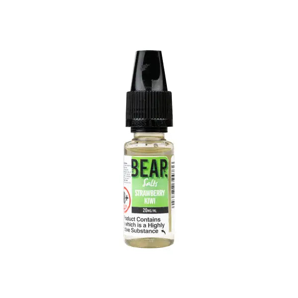 20mg Bear Flavours Vape 10ml Nic Salts (50VG/50PG) - Vaping Products