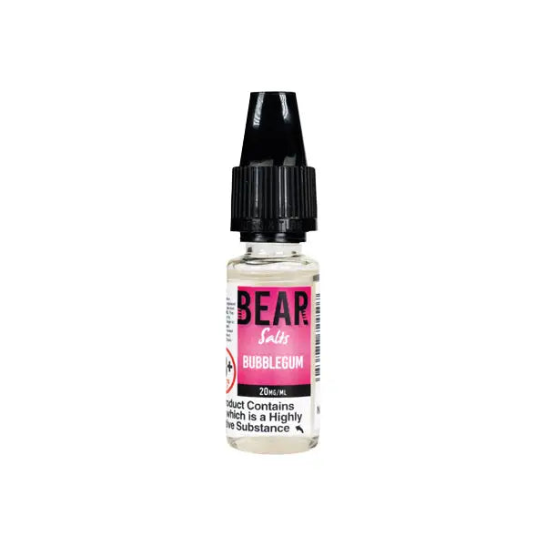 20mg Bear Flavours Vape 10ml Nic Salts (50VG/50PG) - Vaping Products