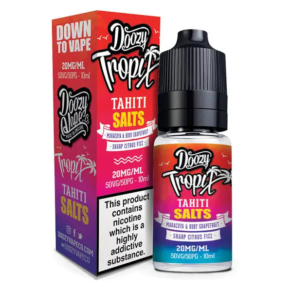 20MG Doozy Tropix Salts by Doozy Vape Co (50VG/50PG) - Vaping Products