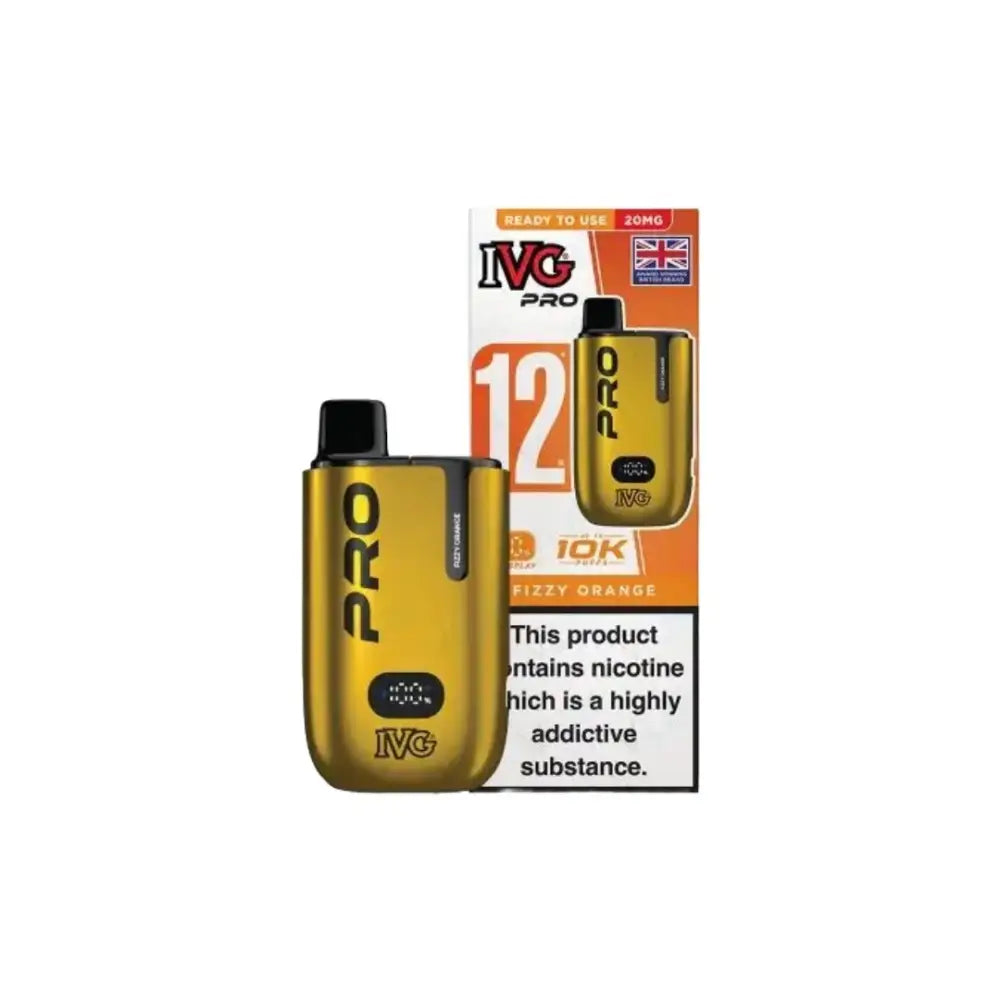 20mg I VG Pro 12 Prefilled Pod Vape Kit 10000 Puffs - Vaping Products