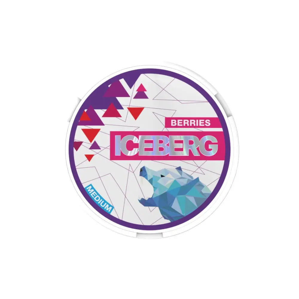 20mg Iceberg Medium Nicotine Pouches - 20 Pouches - Smoking Products