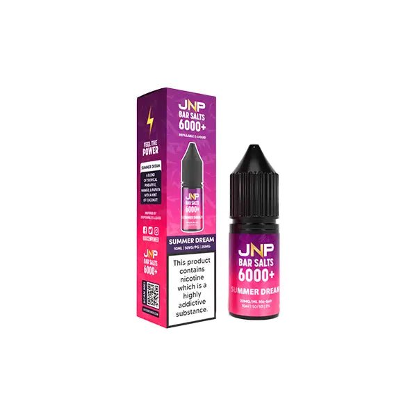 20mg JNP 6000 + Bar Salts 10ml (50VG/50PG) - Vaping Products