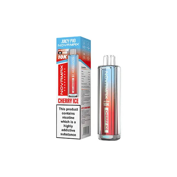 20mg Juicy Pod Novamax Pod Vape Kit 10000 Puffs - Vaping Products