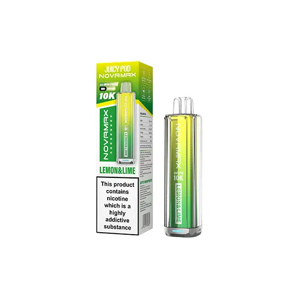 20mg Juicy Pod Novamax Pod Vape Kit 10000 Puffs - Vaping Products