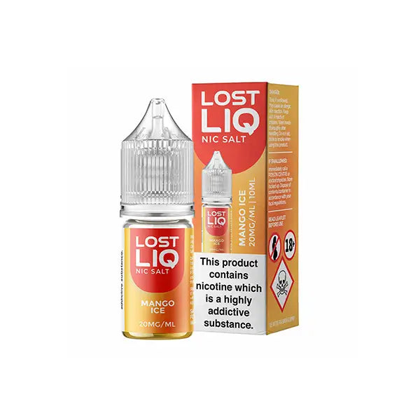 20mg Lost Liq Nic Salts (50VG/50PG) - Vaping Products