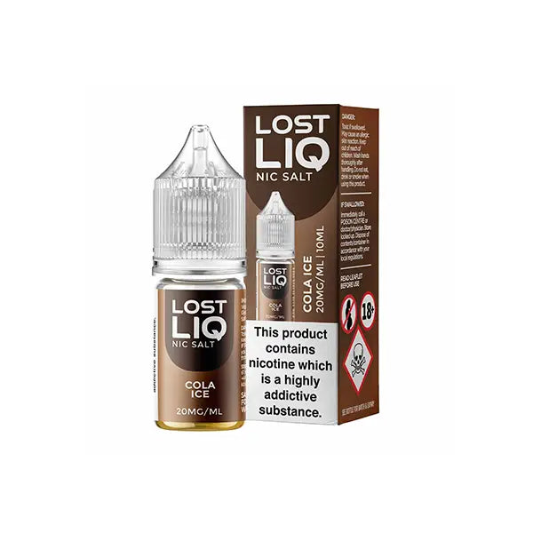 20mg Lost Liq Nic Salts (50VG/50PG) - Vaping Products