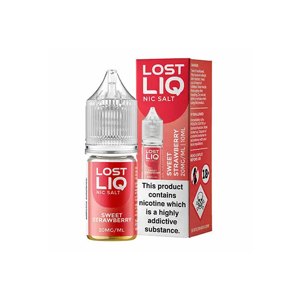 20mg Lost Liq Nic Salts (50VG/50PG) - Vaping Products