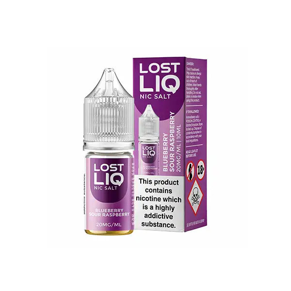 20mg Lost Liq Nic Salts (50VG/50PG) - Vaping Products
