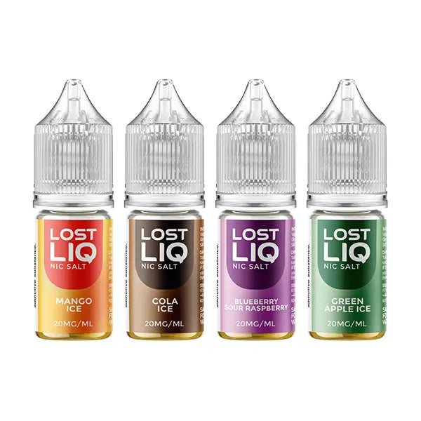 20mg Lost Liq Nic Salts (50VG/50PG) - Vaping Products