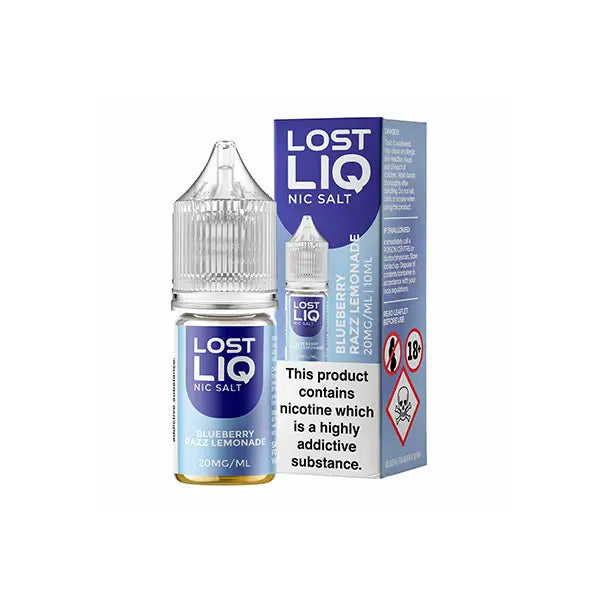 20mg Lost Liq Nic Salts (50VG/50PG) - Vaping Products
