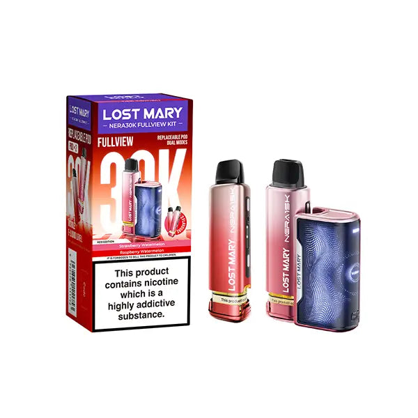 20mg LOST MARY Nera 30K Multi Edition Prefilled Pod Vape Kit 30000 Puffs Vaping Products