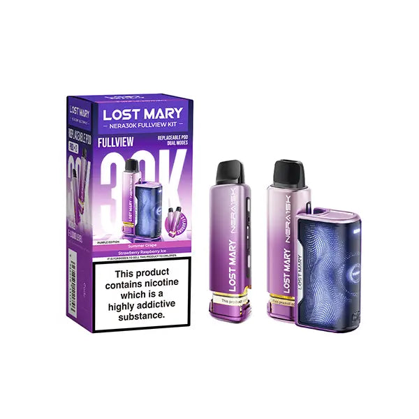 20mg LOST MARY Nera 30K Multi Edition Prefilled Pod Vape Kit - 30000 Puffs - Vaping Products