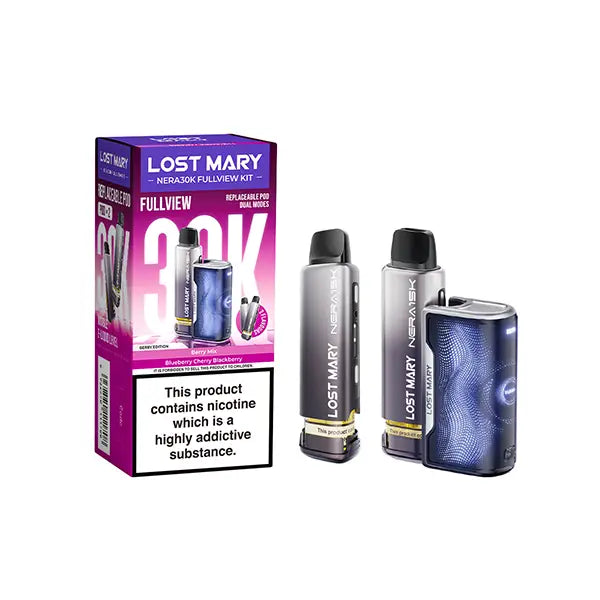 20mg LOST MARY Nera 30K Multi Edition Prefilled Pod Vape Kit 30000 Puffs Vaping Products