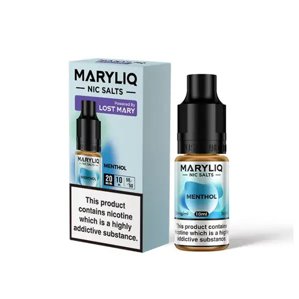20mg MARYLIQ Nic Salt By Lost Mary 10ml (50VG/50PG) - Vaping Products