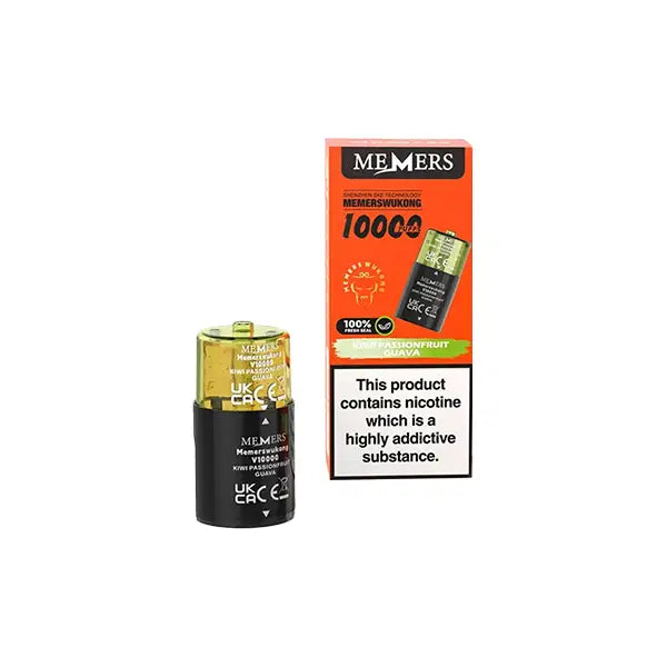 20mg Memers Wukong V10000 Prefilled Pods 10000 Puffs - Vaping Products