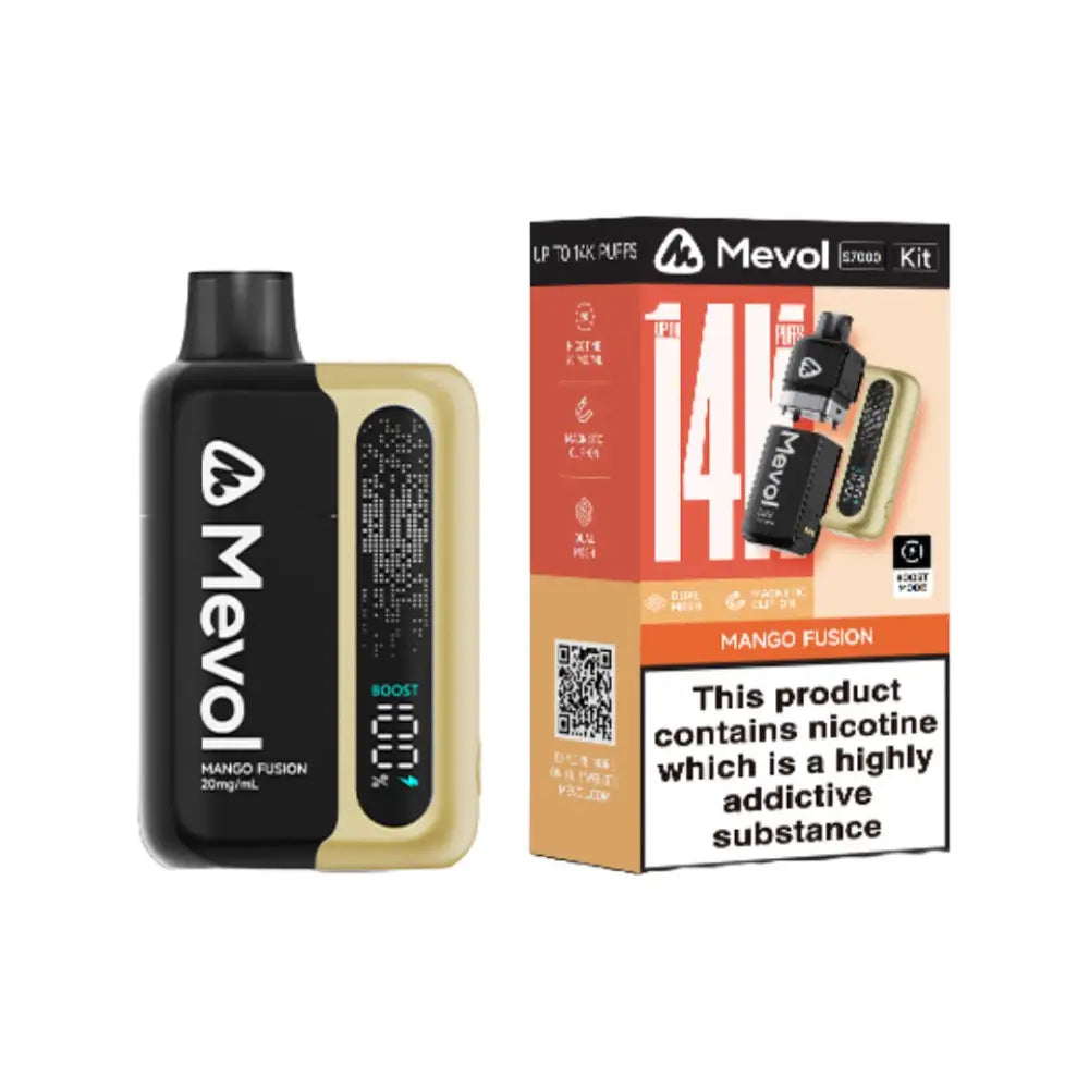 20mg Mevol S7000 Prefilled Pod Vape Kit 14k puffs - Vaping Products