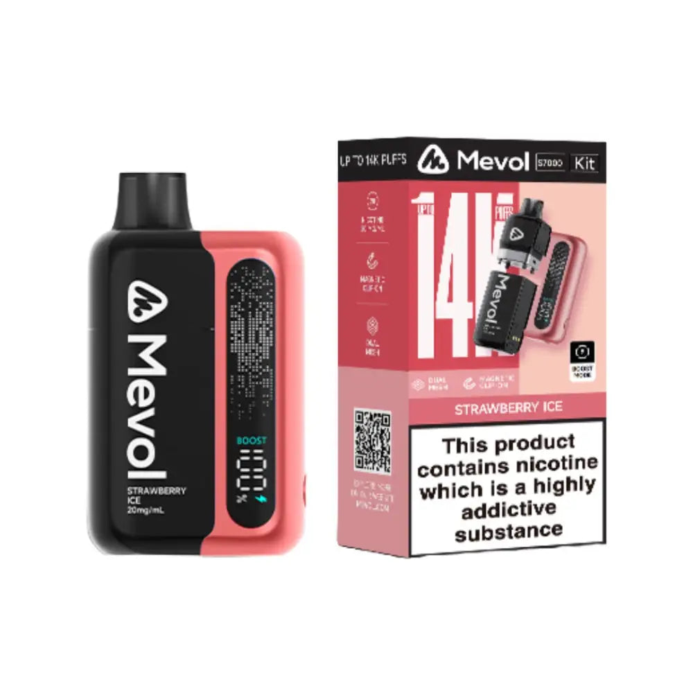 20mg Mevol S7000 Prefilled Pod Vape Kit 14k puffs - Vaping Products