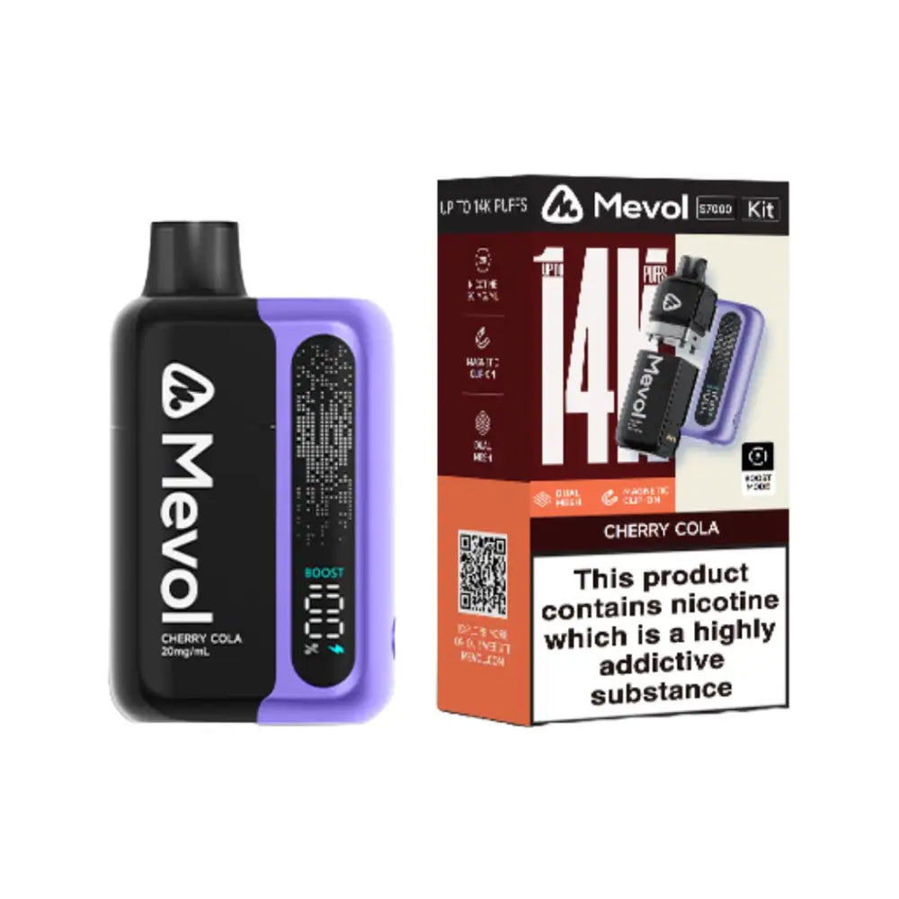20mg Mevol S7000 Prefilled Pod Vape Kit 14k puffs - Vaping Products