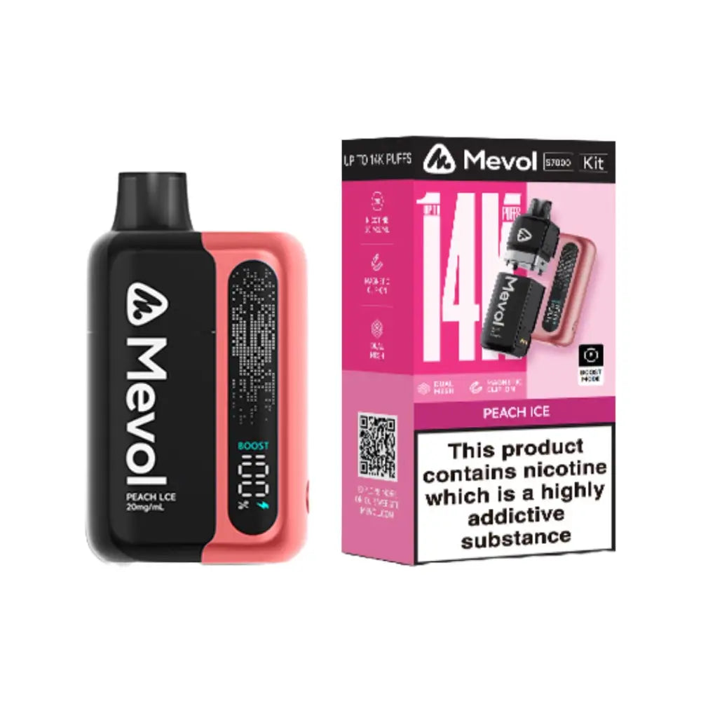 20mg Mevol S7000 Prefilled Pod Vape Kit 14k puffs - Vaping Products