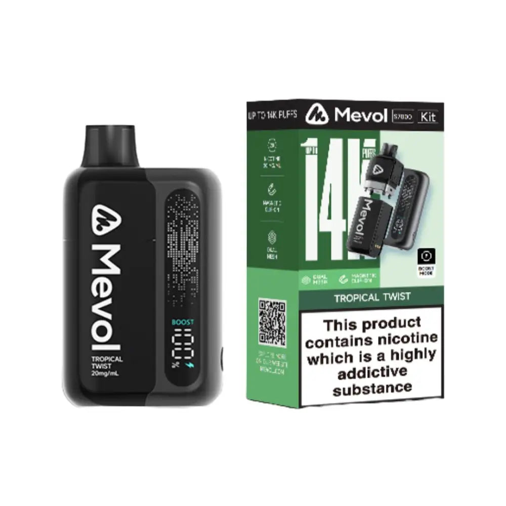 20mg Mevol S7000 Prefilled Pod Vape Kit 14k puffs - Vaping Products