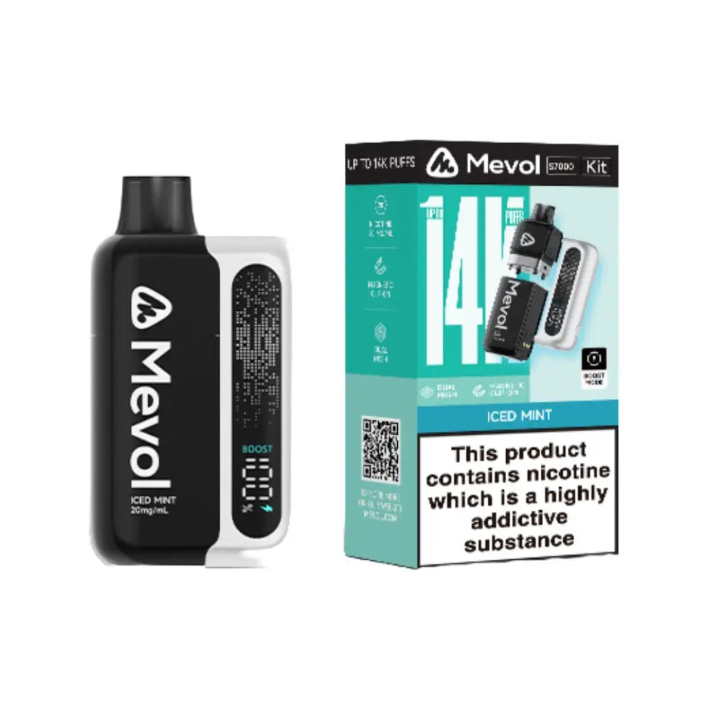20mg Mevol S7000 Prefilled Pod Vape Kit 14k puffs - Vaping Products