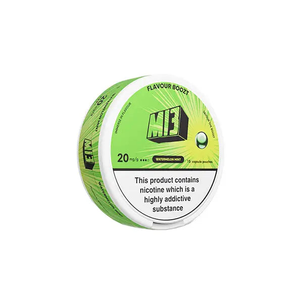 20mg MI3 Boozt Nicotine Pouches - 15 Pouches - Smoking Products